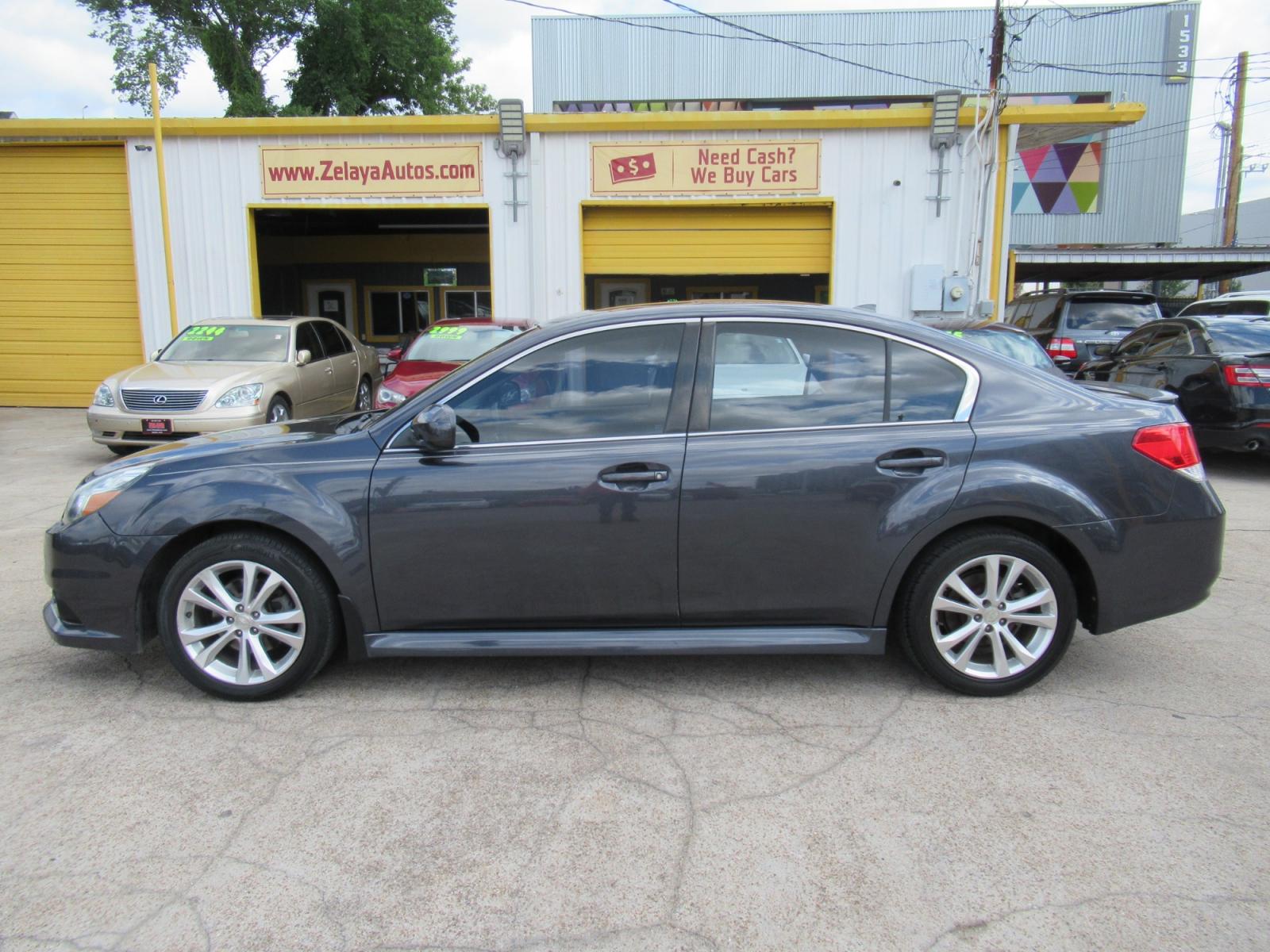 2013 Gray /Black Subaru Legacy 2.5i Limited (4S3BMCK69D3) with an 2.5L H4 SOHC 16V engine, Automatic transmission, located at 1511 North Shepherd Dr., Houston, TX, 77008, (281) 657-1221, 29.798361, -95.412560 - Photo #0